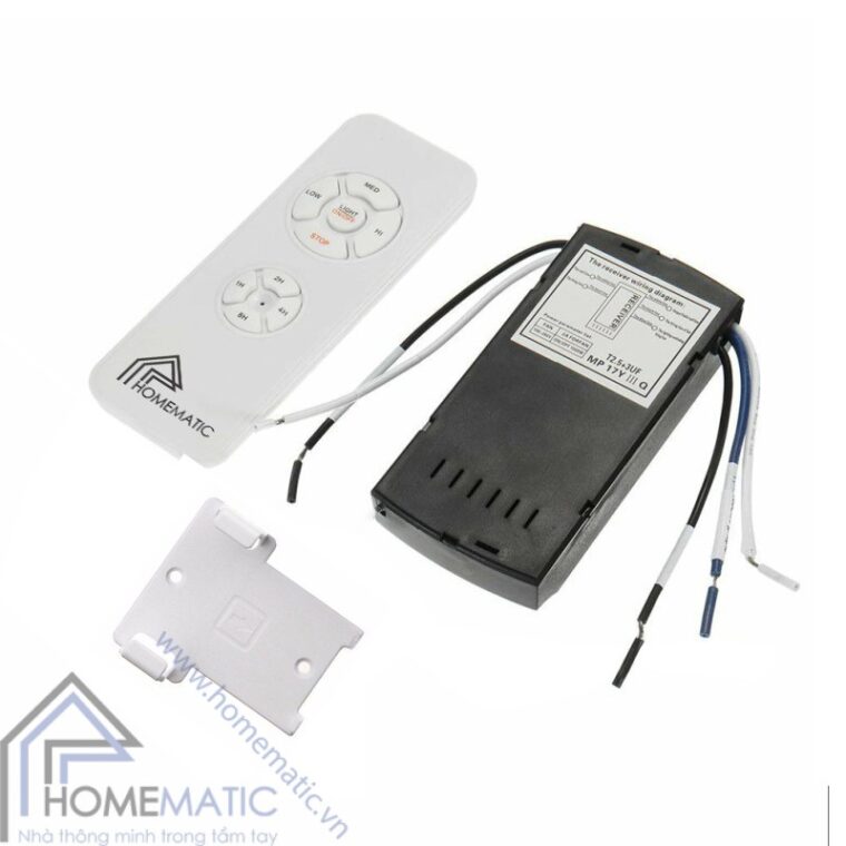 CT dieu khien quat tran WiFi HM-MPW mat truoc