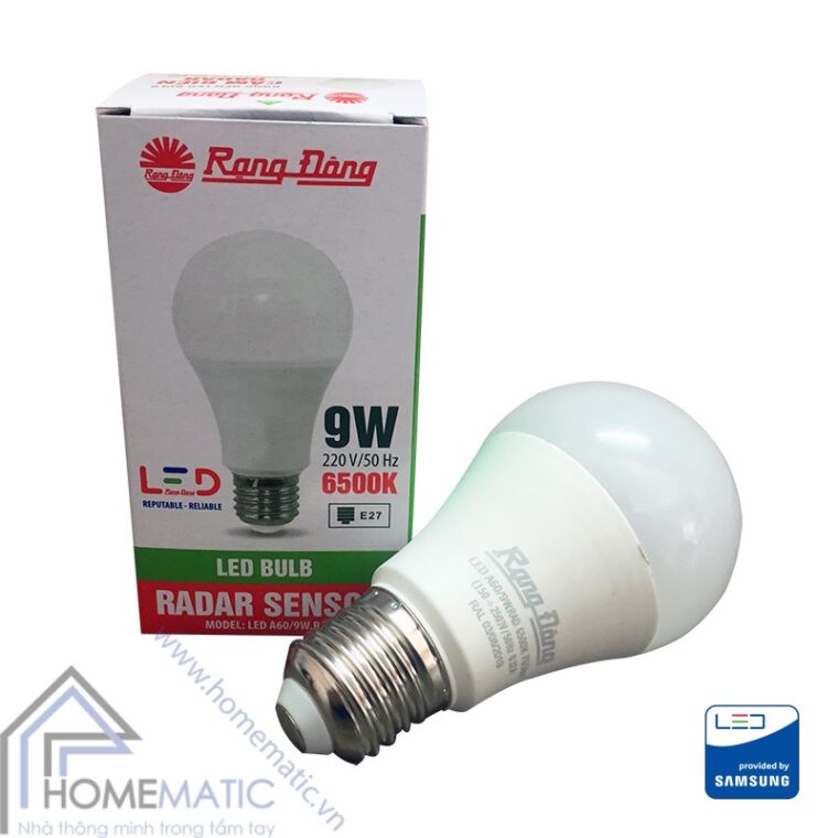 led bulb rang dong radar - 9W hop sp