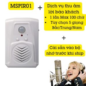 Chuông Báo Khách Phát Nhạc Hỗ Trợ Tiếng Việt Mspir01