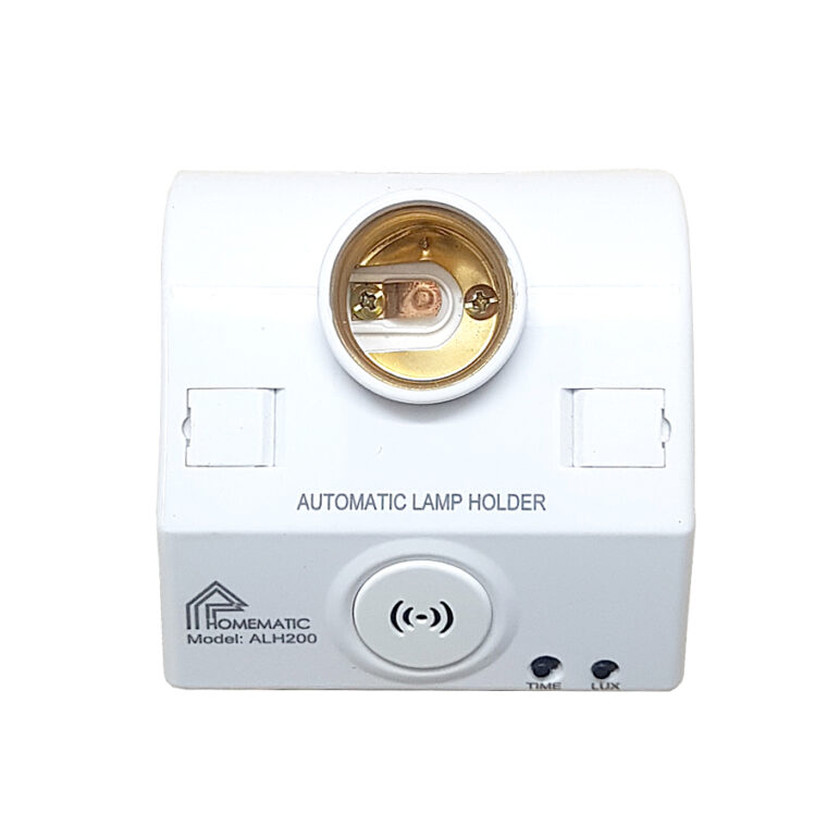 Mặt trên Đui đèn cảm biến chuyển động công nghệ radar vi sóng Homematic ALH200