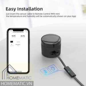 Trung tâm điều khiển nhà thông minh hồng ngoại Broadlink RM4mini