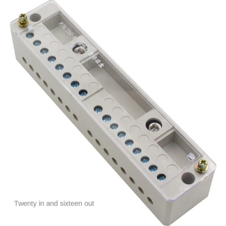 Cầu đấu Chia Dây điện đôi 1 Ra 4-8 Fj6