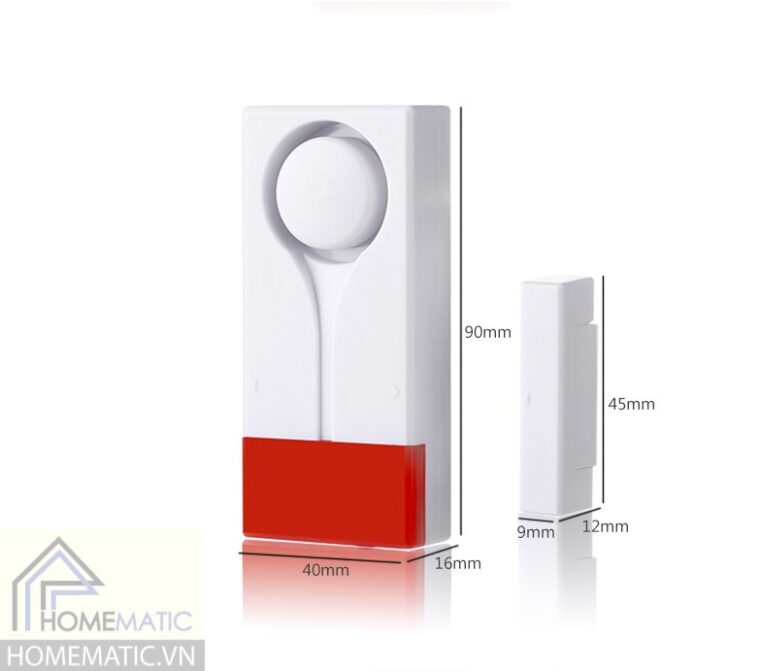 Báo động cảm biến má từ cảm biên rung có remote KS-SF18R