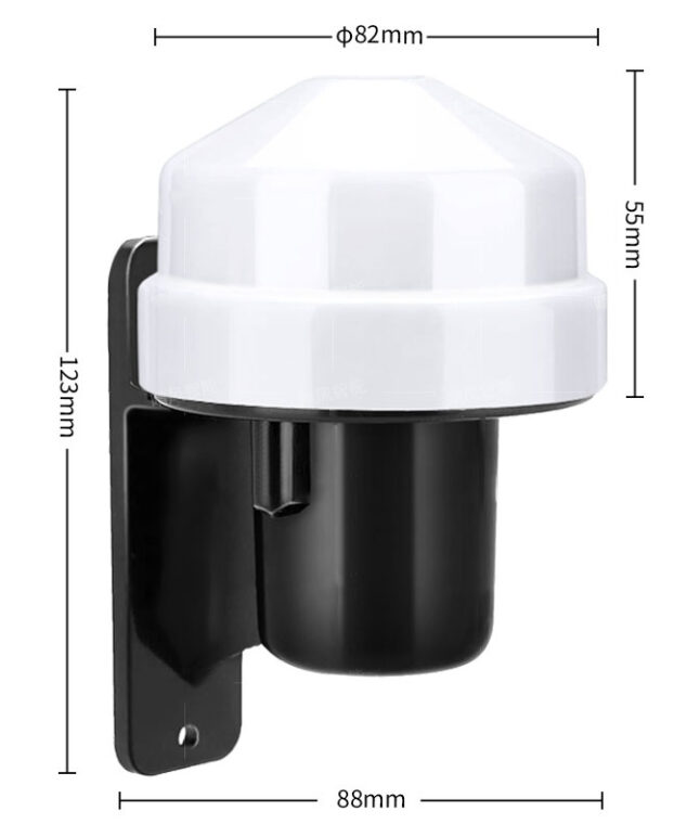 Công tắc cảm biến ánh sáng zodion SS4D kích thước