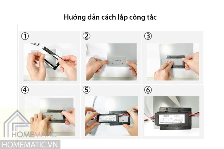 Công tắc dán gương tiệm cận HMCYD12RE