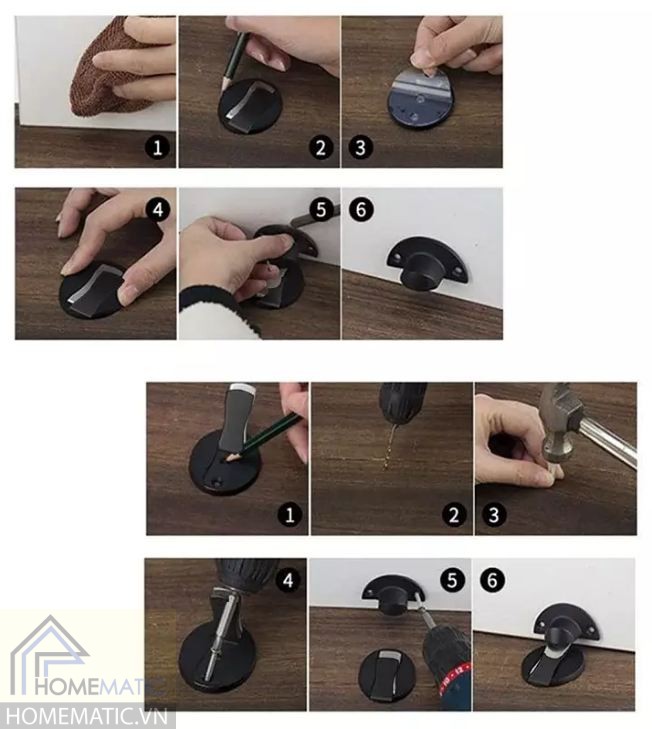 Chan cua nam cham am san