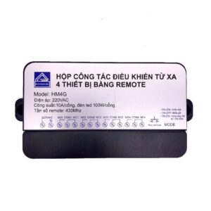 Công tắc điều khiển từ xa 4 thiết bị HM4G