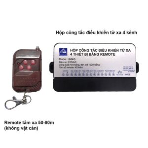 Công tắc điều khiển từ xa 4 thiết bị HM4G