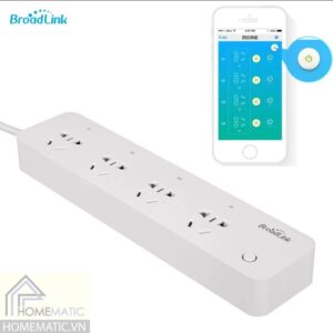 Ổ cắm wifi 4 cổng Broadlink MP1