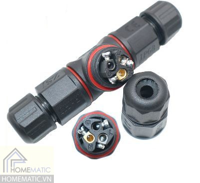 Cút nối chữ t chống nước lõi 3