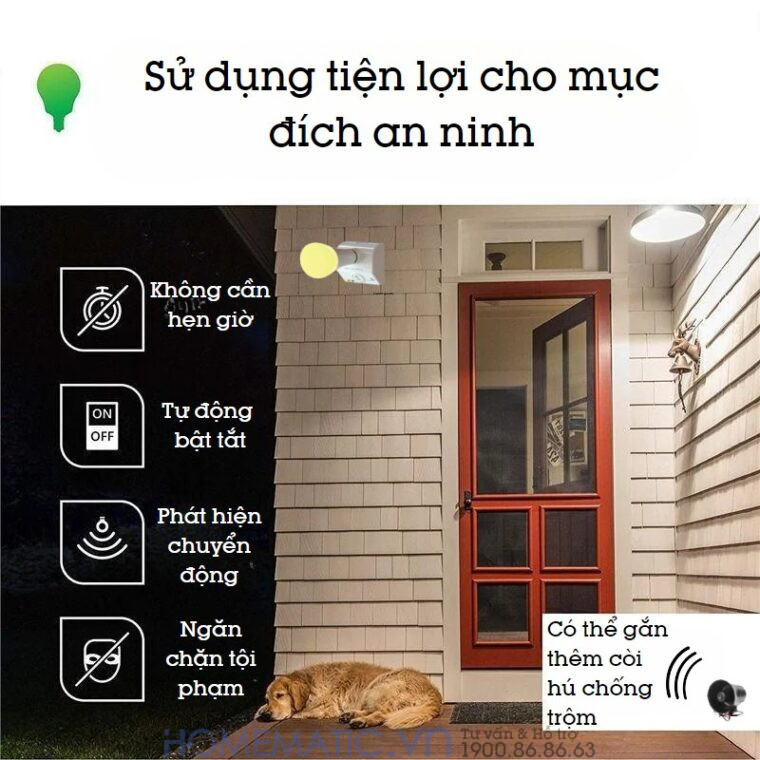 Đui đèn Thông Minh Cảm ứng Chuyển động Thân Nhiệt Homematic Alh300 Đui đèn Thông Minh Cảm ứng Chuyển động Thân Nhiệt Homematic Alh300
