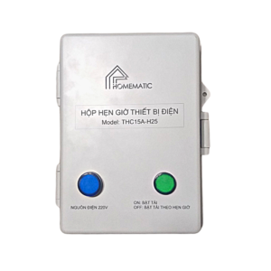 Hộp Hẹn Giờ Bật Tắt Thiết Bị điện Chống Nước Công Suất 25a Thc15a-h25