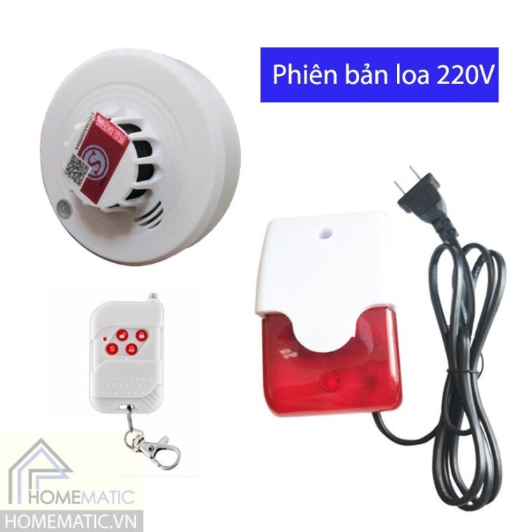 Bộ kit báo cháy không dây ra loa FAKIT