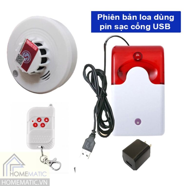 Bộ kit báo cháy không dây ra loa FAKIT