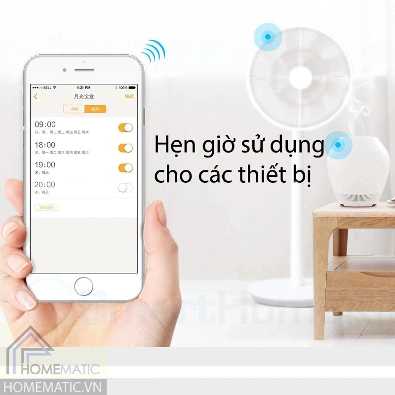 O cam thong minh wifi Broadlink SP4L