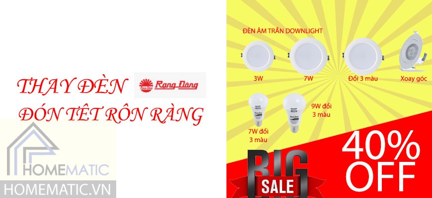 Đèn led rạng đông