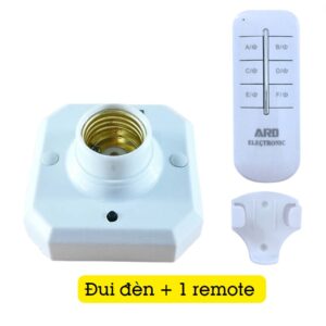 Đui đèn điều Khiển Từ Xa Học Lệnh Jinhai Dj03