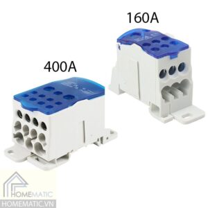 Cầu đấu chia nhỏ dây điện chịu tải lớn 160A-400A UKK