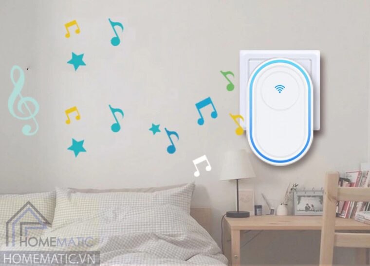 Chuông cửa không dây wifi Tuya DB11