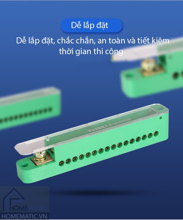 Cầu đấu chia dây điện 1 ra 16 100A FJ116