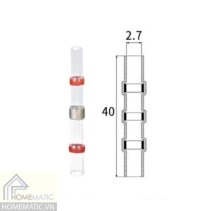 Bộ 100 chiếc cút nối dây điện co nhiệt tự hàn SST