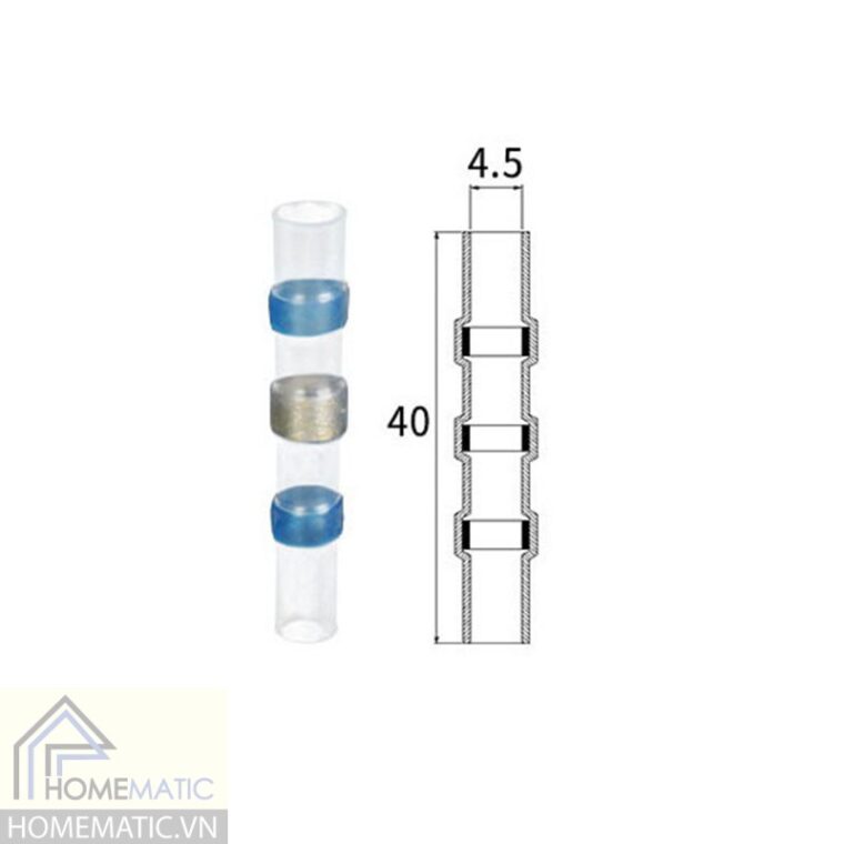 Bộ 100 chiếc cút nối dây điện co nhiệt tự hàn SST