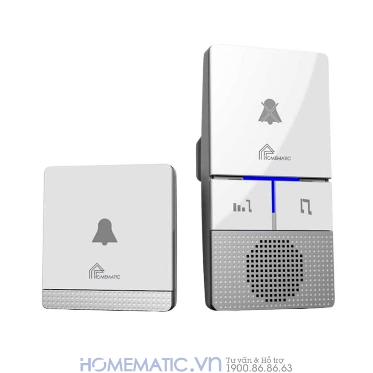 Chuông Cửa Không Dây Cao Cấp, Không Dùng Pin Homematic Hbm08