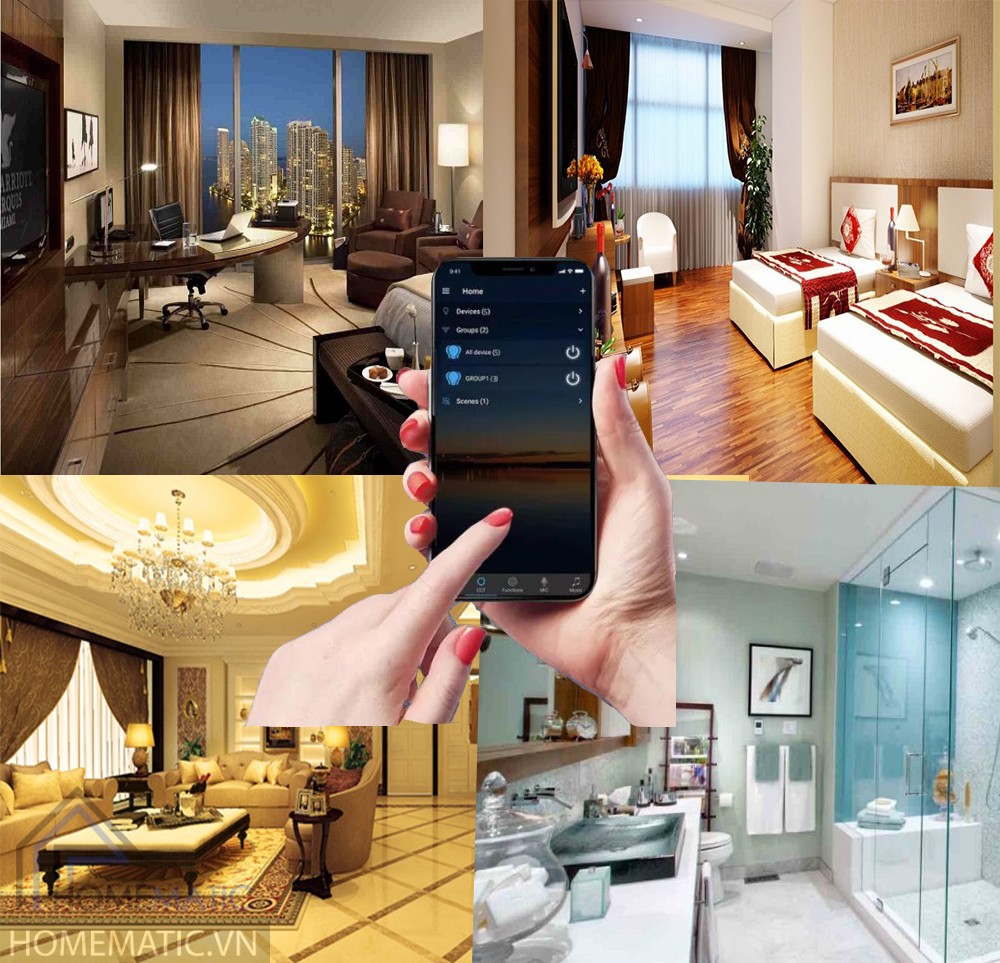 Công tắc Wifi mặt kính hỗ trợ remote thế hệ mới Tuya HM21