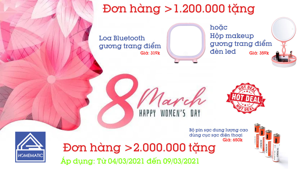 Mừng ngày Quốc tế phụ nữ 8-3