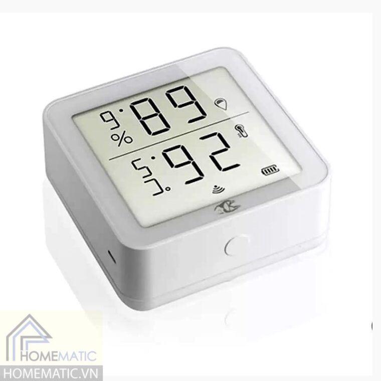 Nhiệt ẩm kế wifi Tuya TH100