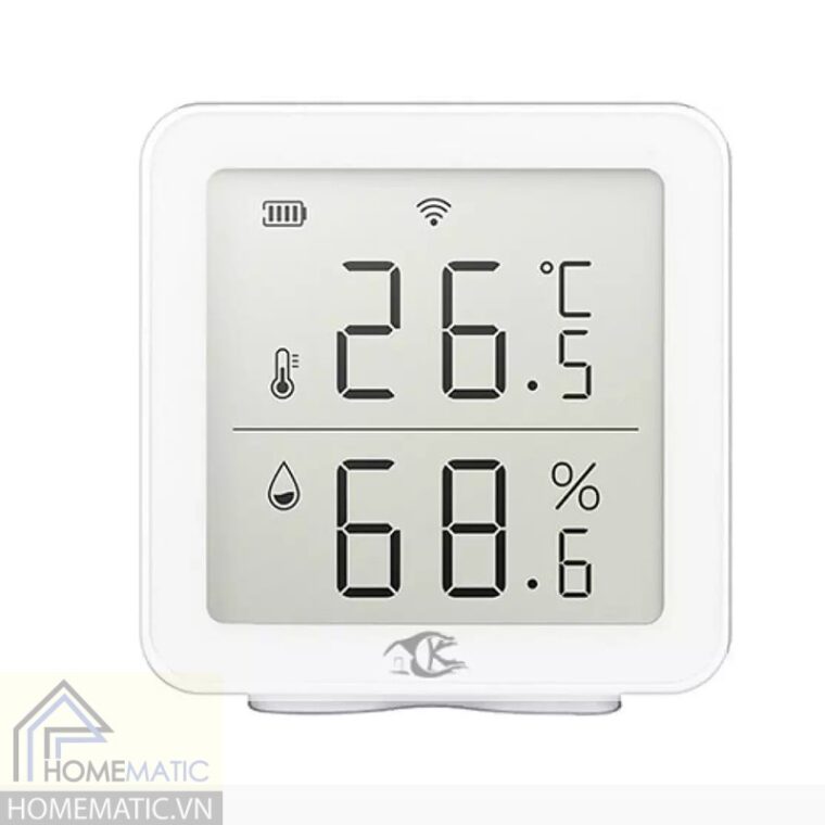 Nhiệt ẩm kế wifi Tuya TH100