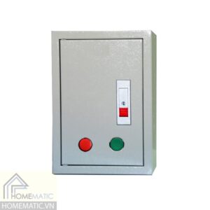 Tủ điện sơn tĩnh điện kèm đèn + nút bấm TH302015