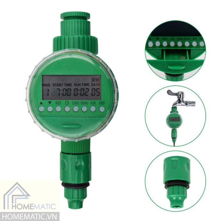 Van Đồng hồ hẹn giờ tưới nước cho cây VT225
