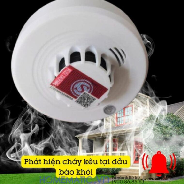 Bộ Kit Báo Cháy Không Dây Ra Loa Fakit
