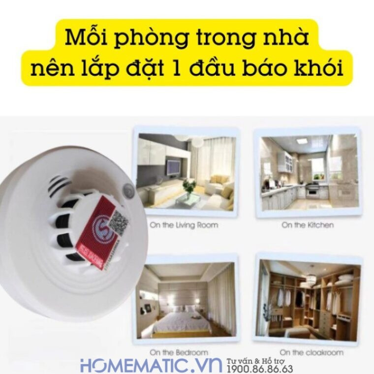 Bộ Kit Báo Cháy Không Dây Ra Loa Fakit