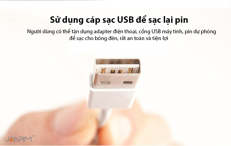 Cap sac USB