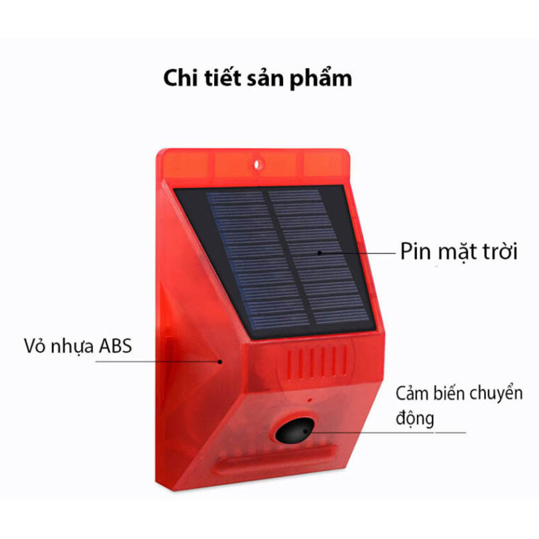 Loa báo động cảm ứng chuyển động NLMT kèm remote SO-ALR
