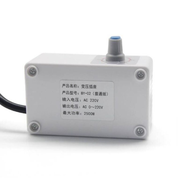 Ổ cắm biến áp, điều chỉnh điện áp 0- 220v BY02