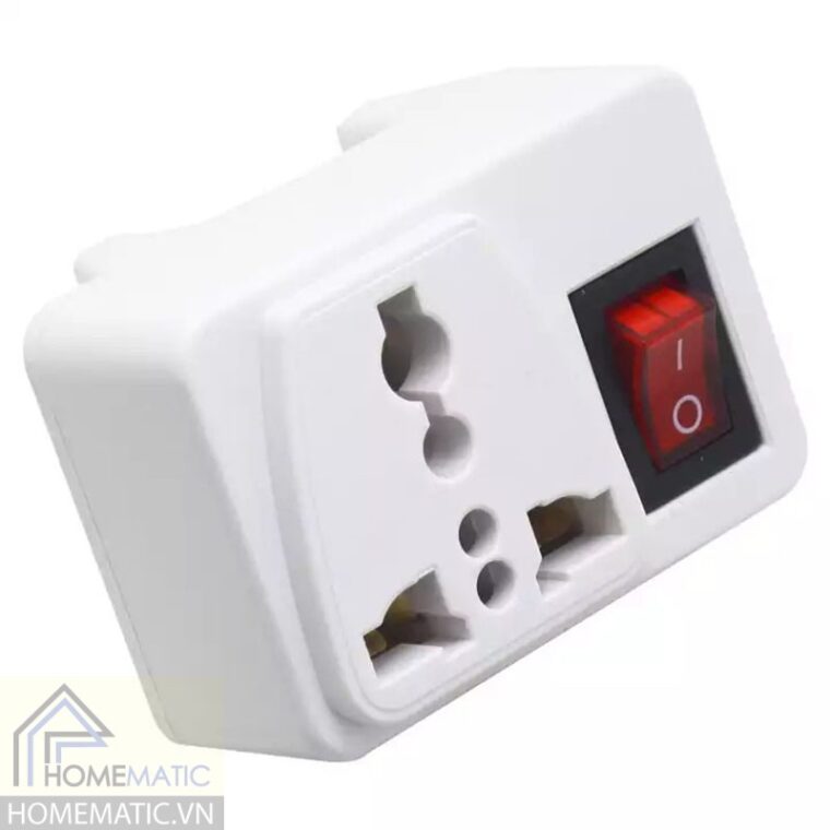 Ổ cắm đơn có công tắc nguồn Vonta VDVN-T1