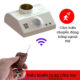 Đui đèn + remote cầm tay