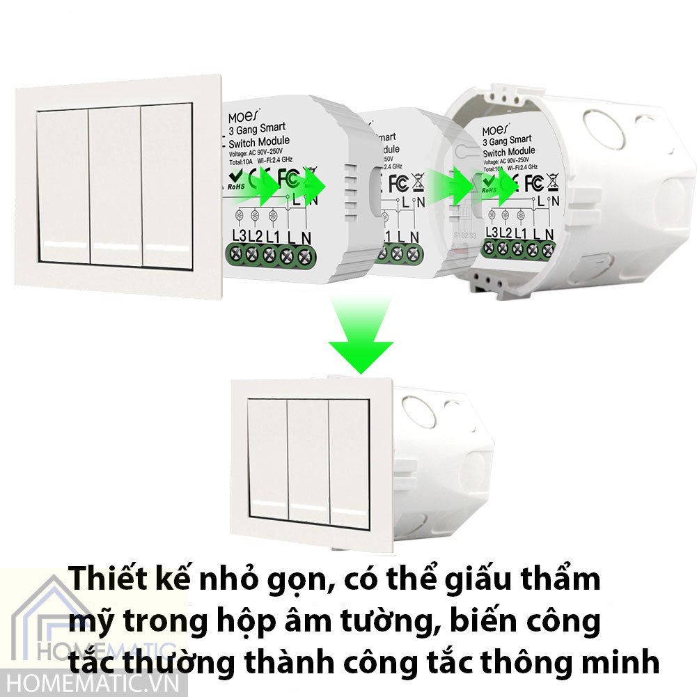 Thiết kế nhỏ gọn