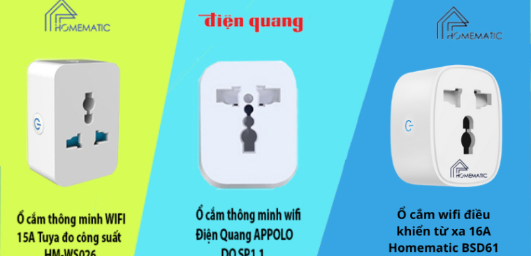 3 ổ Cắm điều Khiển Từ Xa Bằng Wifi Dùng App Tuya đang Bán Chạy Nhất Trên Thị Trường Hiện Nay, Sản Phẩm Nào Thực Sự đáng Mua.
