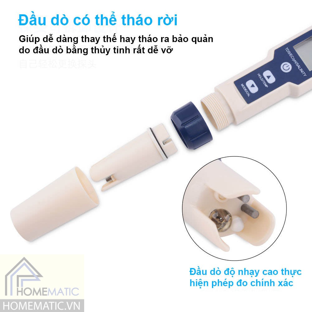 Đầu dò có thể tháo rời