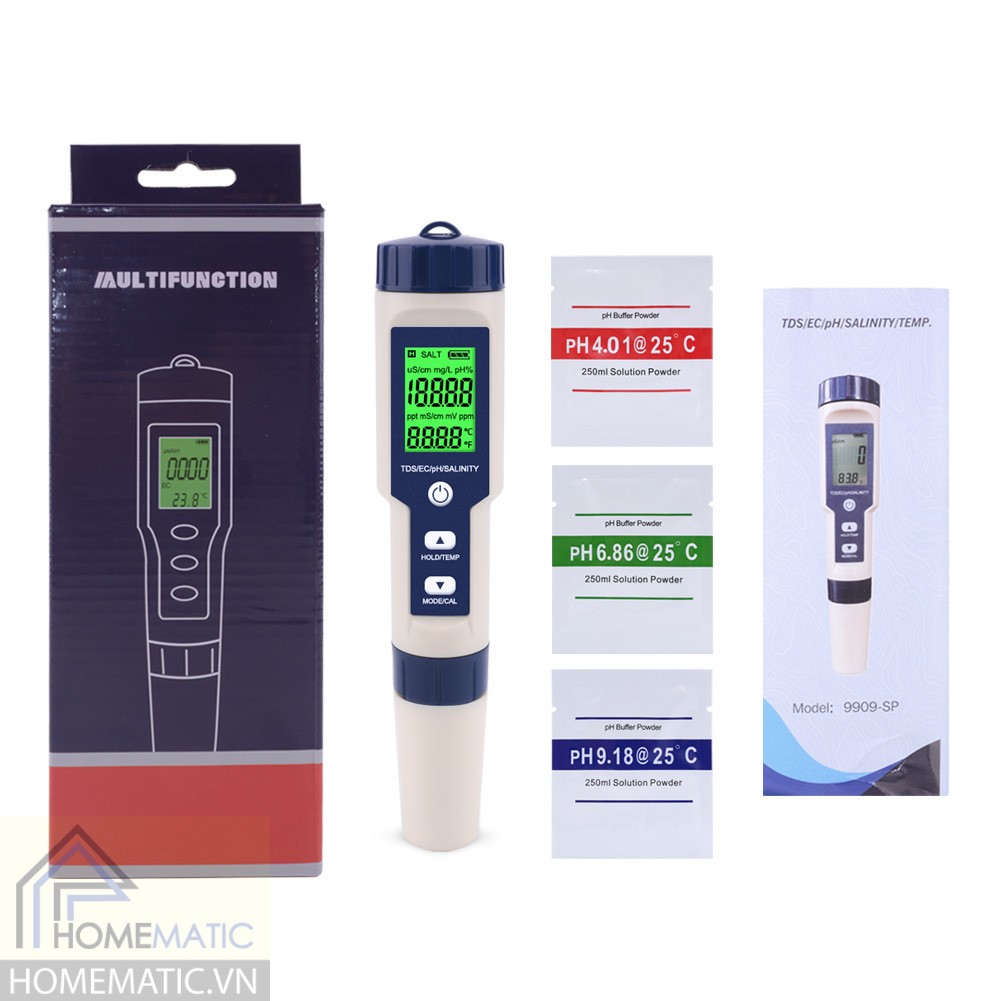 Bút đo chất lượng nước 5 thông số EZ-9909