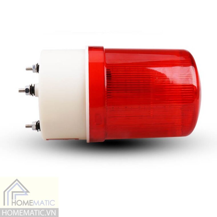 Đèn xoay báo động 220v có còi LTE-1101J