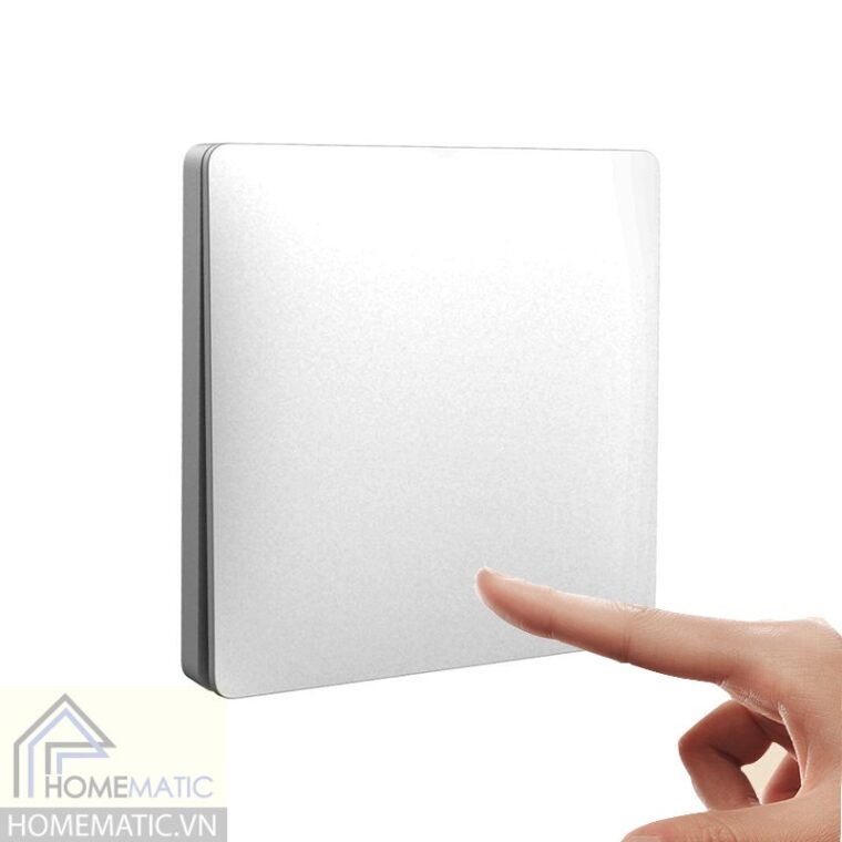 Nút bấm remote dán tường không dây không dùng pin RS