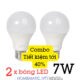 Combo 2 bóng 7W