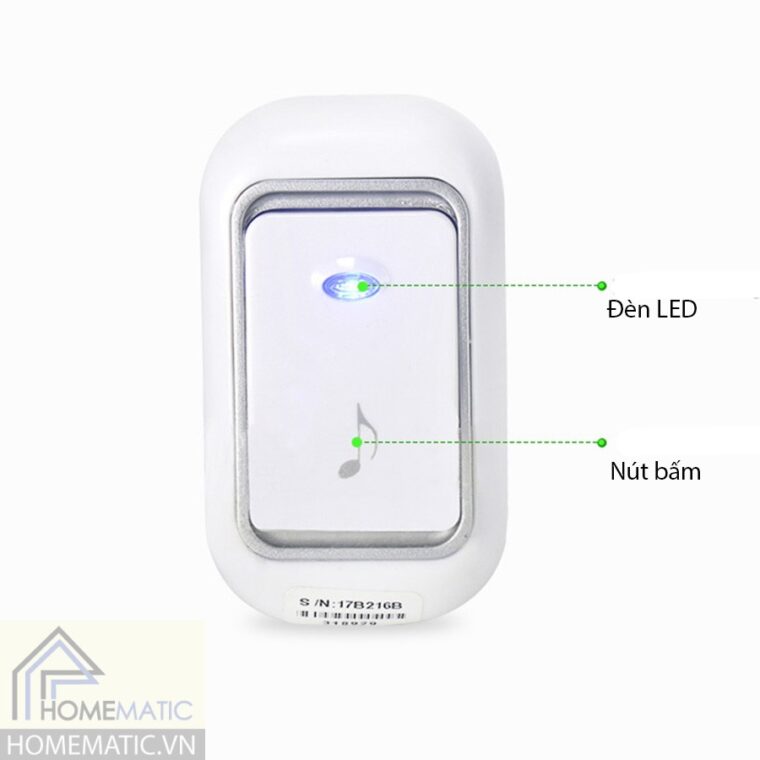 Chuông không dây báo nhiệu độ Zogin-B18