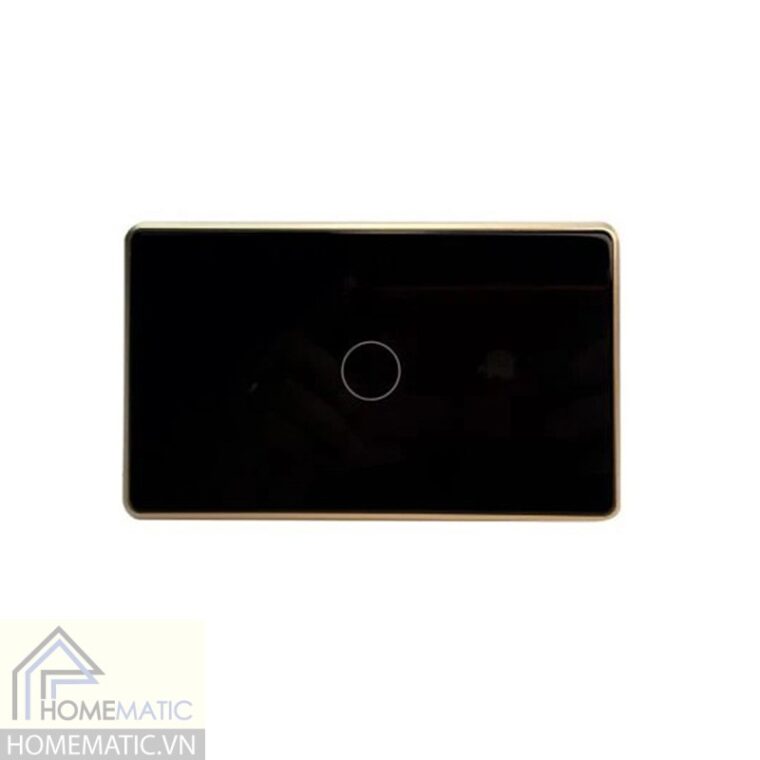 Công tắc bình nước nóng wifi Tuya 20A viền kim loại SYS-BS01