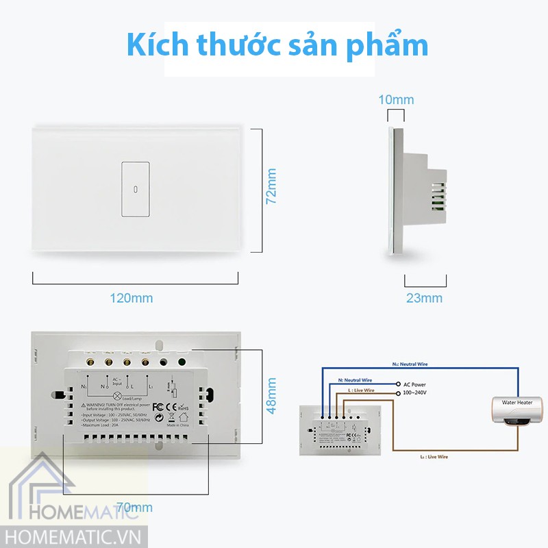 Kích thước sản phẩm